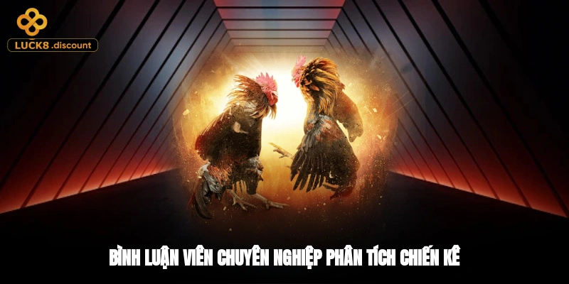 Bình luận viên chuyên nghiệp phân tích chiến kê