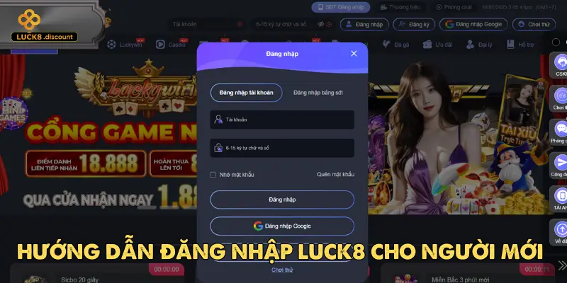 Người chơi cần nắm rõ quy trình đăng nhập để sử dụng hiệu quả