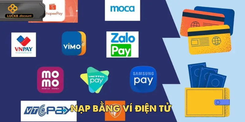Quét mã QR nạp tiền nhanh qua ví điện tử